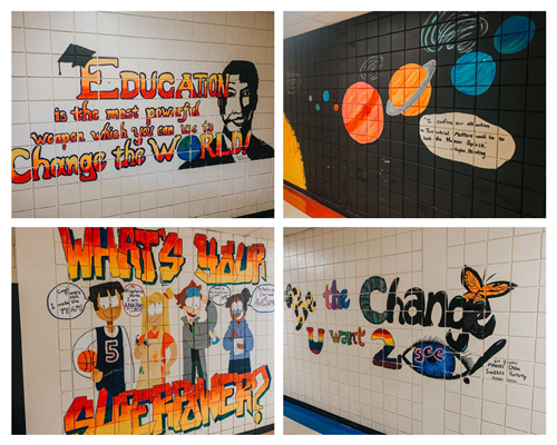 Osceola Middle School Murals